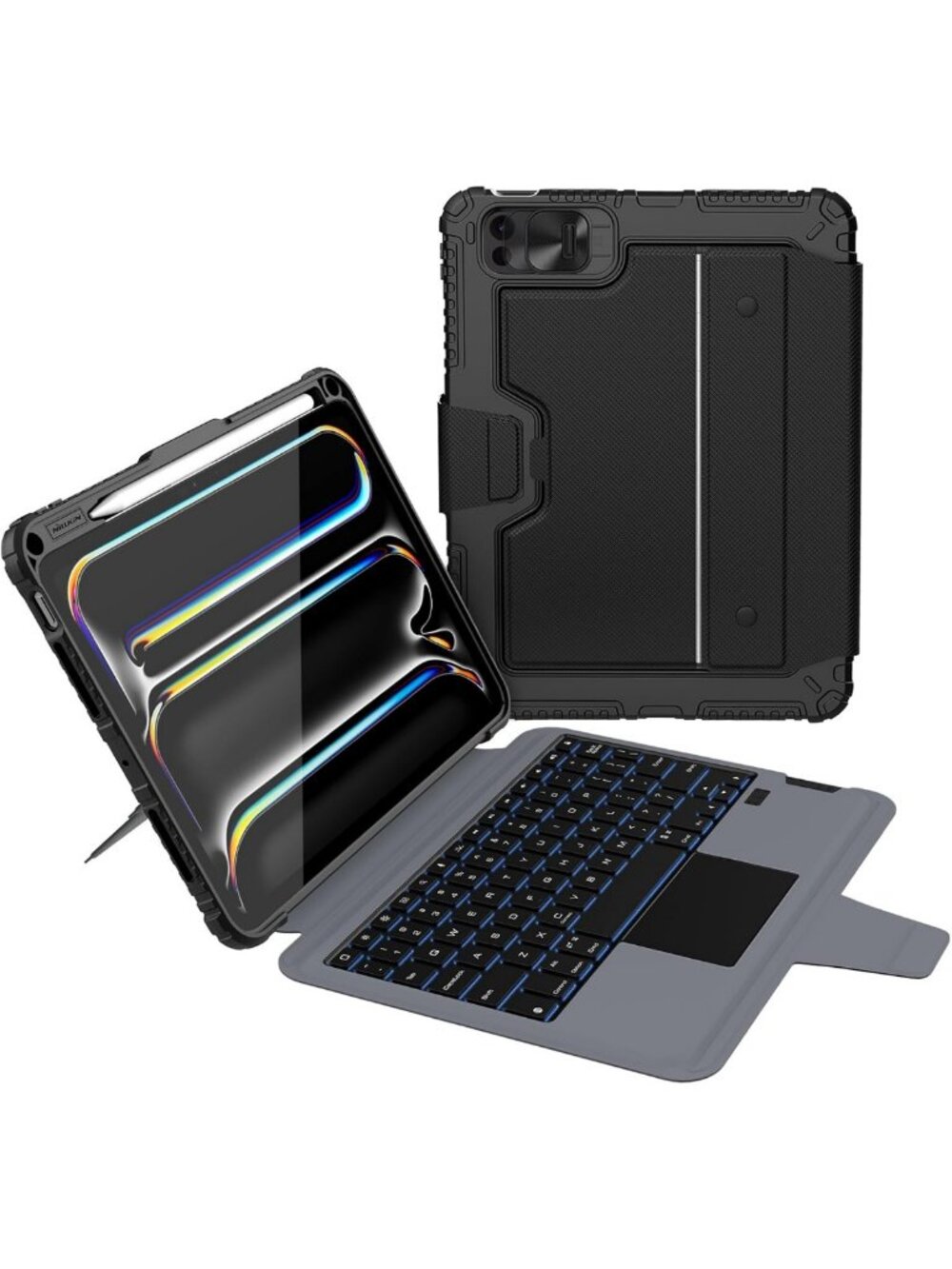 Rugged Detachable Keyboard Case with Trackpad for iPad Pro 11 - Ultimate